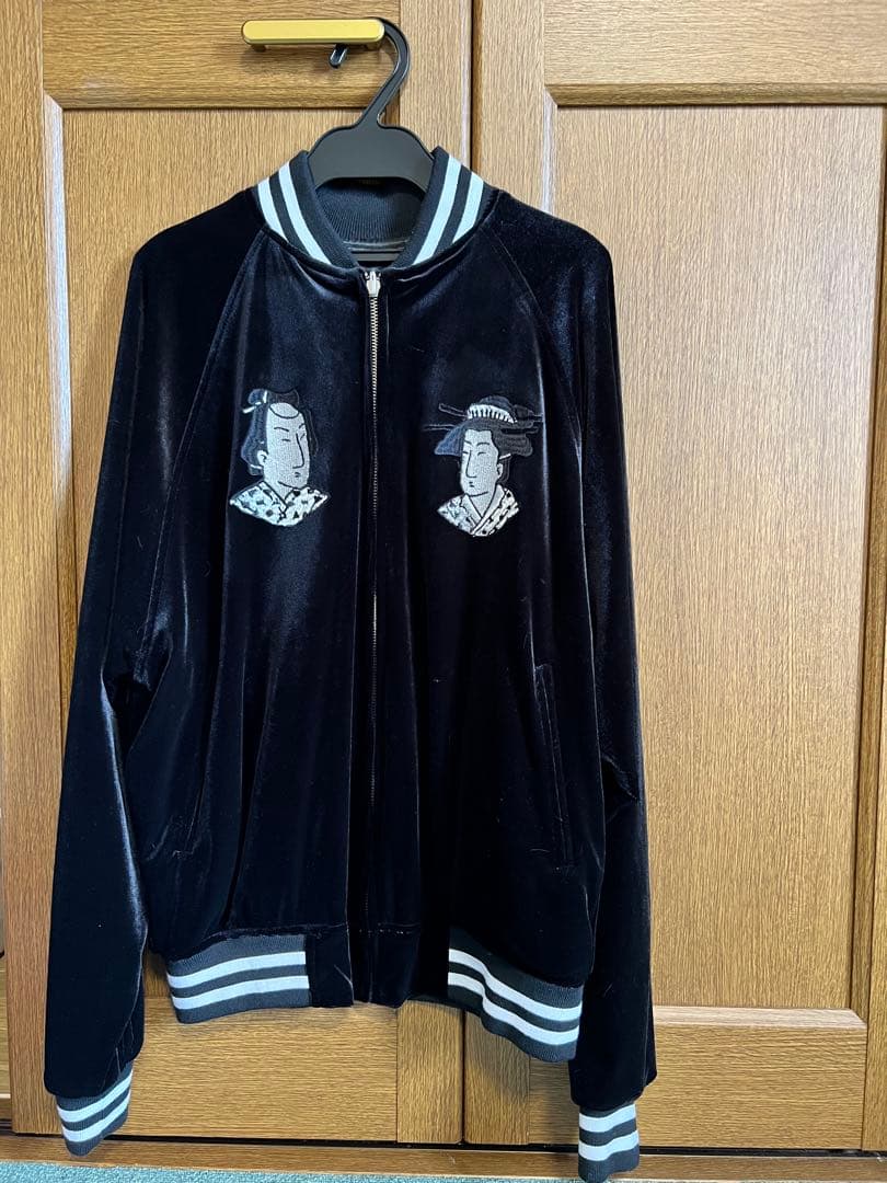 ikumi 浮世絵 スカジャン 日本刺繍