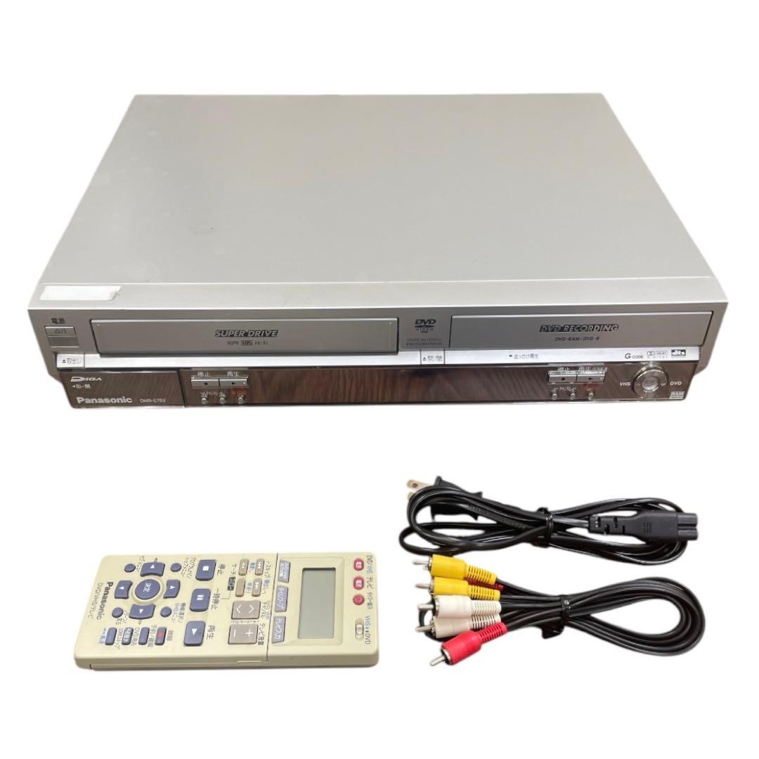 パナソニック DVDレコーダー VHS一体型 DMR-E75V 動作OK