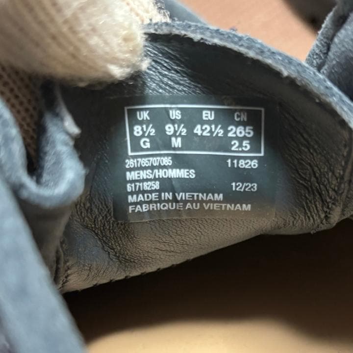 【極美品】Clarks クラークス ワラビー ゴアテックス ブルーグレー GTX