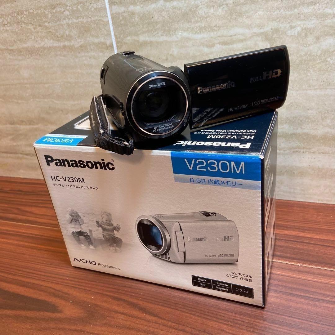 Panasonic HC-V230M ビデオカメラ ほぼ新品 3393