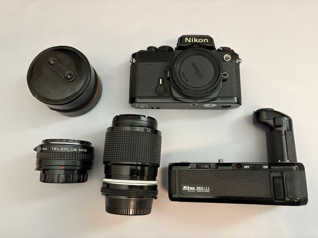 Nikon FE MD-11 43-86mm テレプラス付 現状品