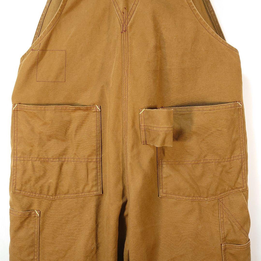 HEAD LIGHT 13oz ブラウンダック オーバーオール 32×32