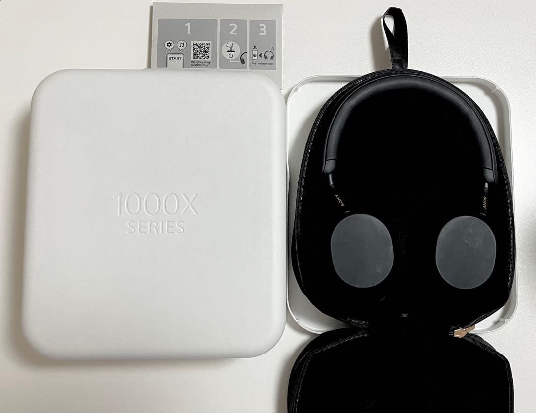 【美品】ソニーワイヤレスノイズキャンセリングヘッドホン WH-1000XM5