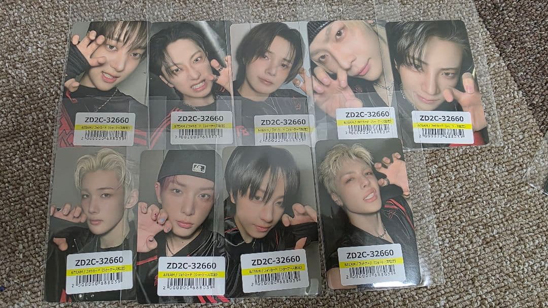 &team ショーケース ユニバ 特典 トレカ 9枚セット