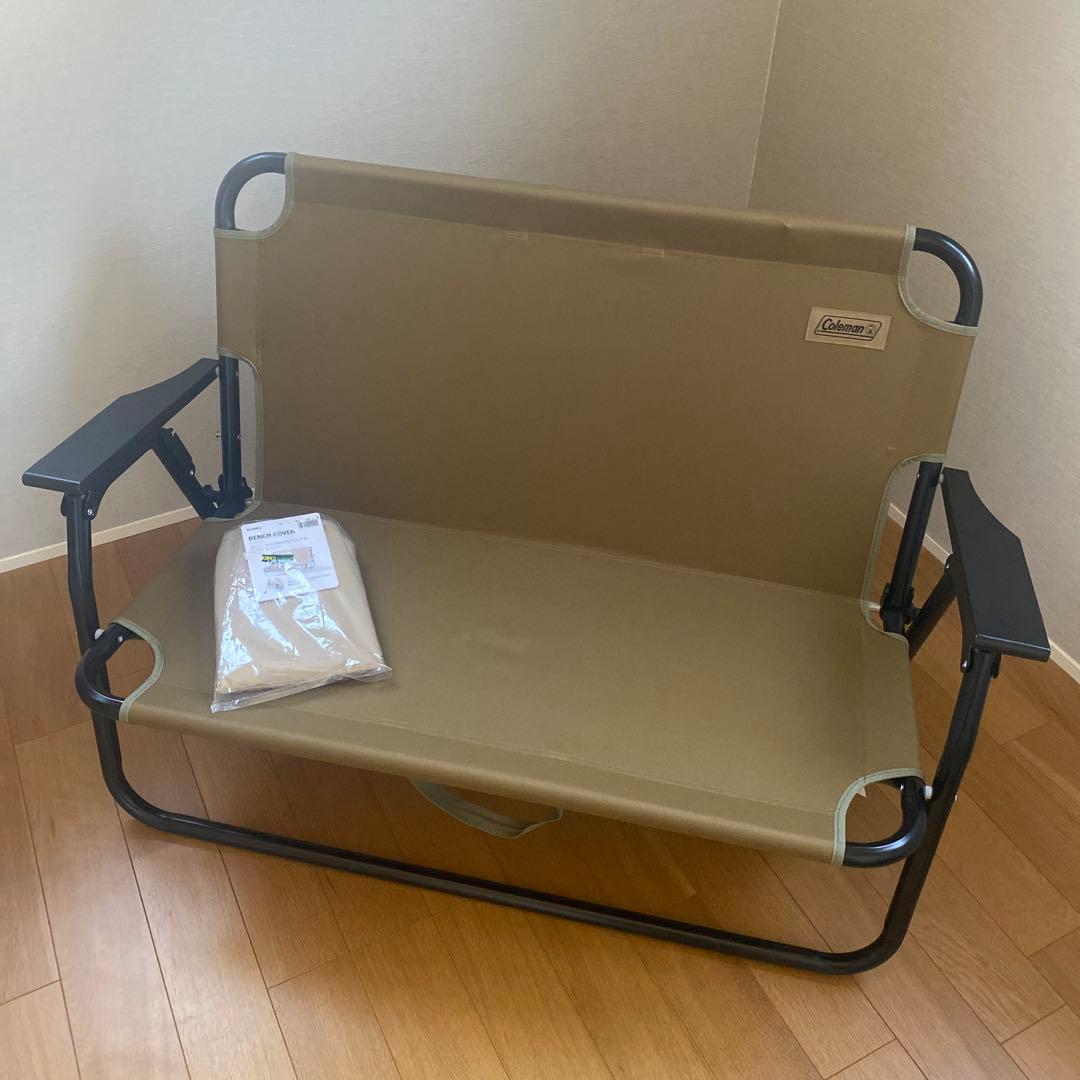 コールマン アルペン限定 フォールディングベンチ ＋ イグニオ TCベンチカバー