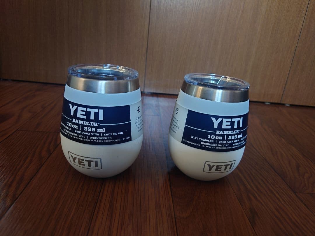 YETI Rambler 10oz Wine Tumbler ホワイト2個セット