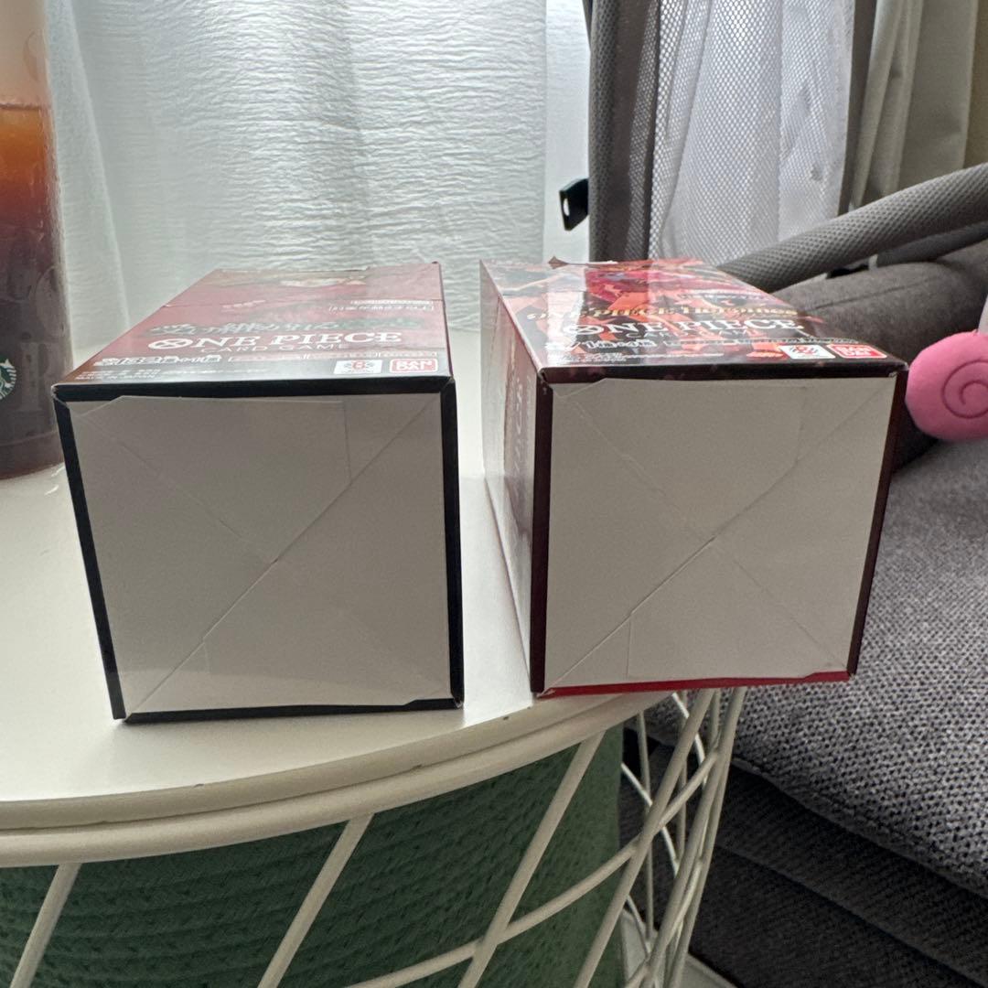 ワンピースカード2BOX　受け継がれる意志　ヒロインズエディション　テープあり