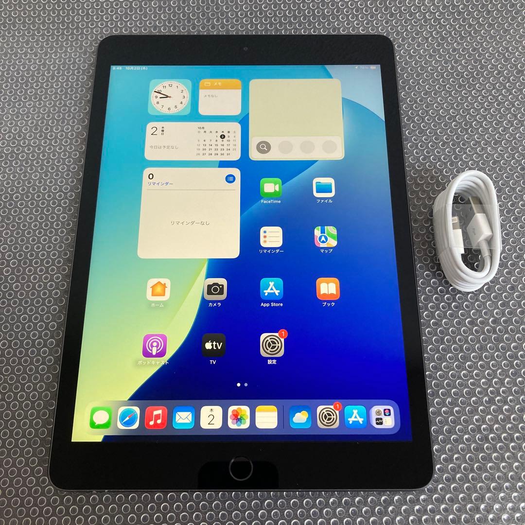 2726【早い者勝ち】電池最良好☆iPad7第7世代 32GB WIFIモデル☆