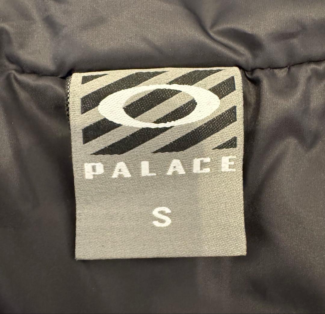 PALACE × OAKLEY Puffa black ダウンジャケット　S