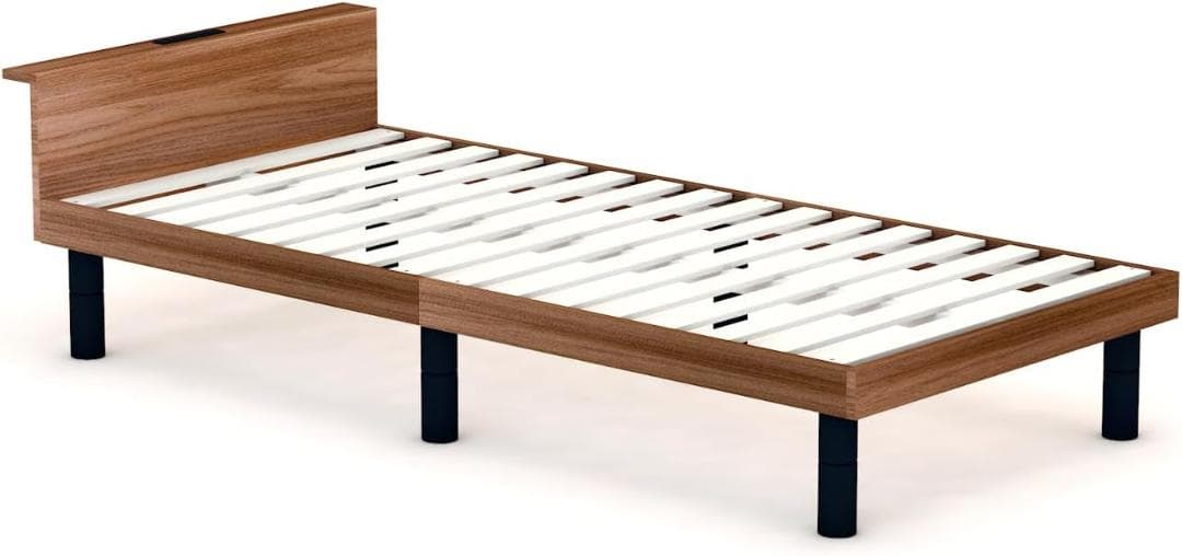 Major In Life ベッド ベッドフレーム すのこ(ブラウン シングル)