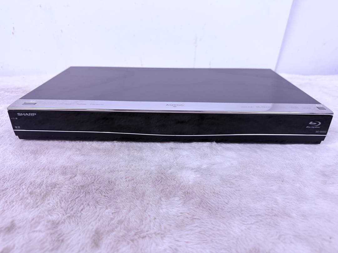即視聴セット♪SHARP AQUOSブルーレイディスクレコーダー BD-W550