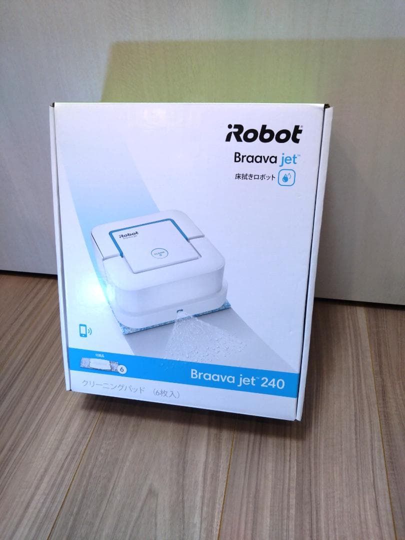 iRobot Braava jet 240 床拭きロボット　新品未使用　開封品
