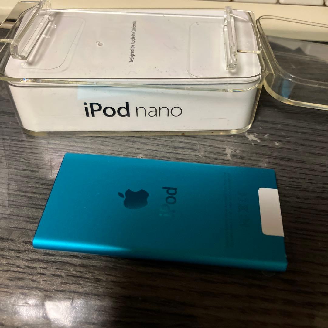 iPod nano 16GB青色 第7世代元箱付き新品未使用品