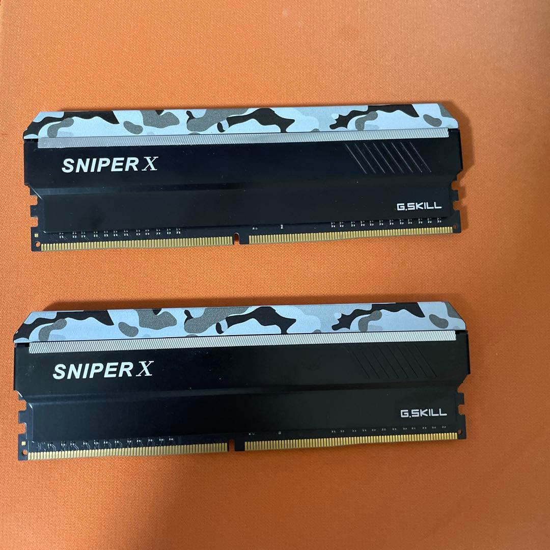 G.SKILL SNIPER X DDR4メモリ 8GB×2枚 16GB