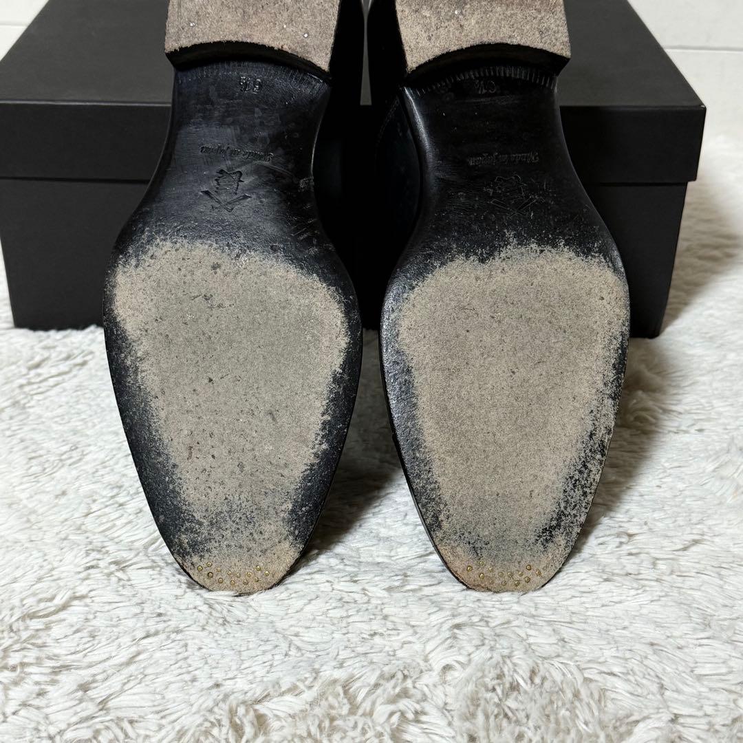 ⭐️極美品⭐️　三陽山長　友二郎　ビジネスシューズ　ブラック　Q7402