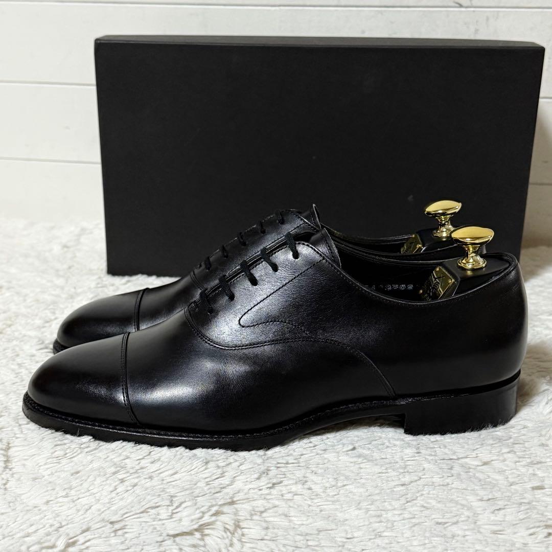 ⭐️極美品⭐️　三陽山長　友二郎　ビジネスシューズ　ブラック　Q7402