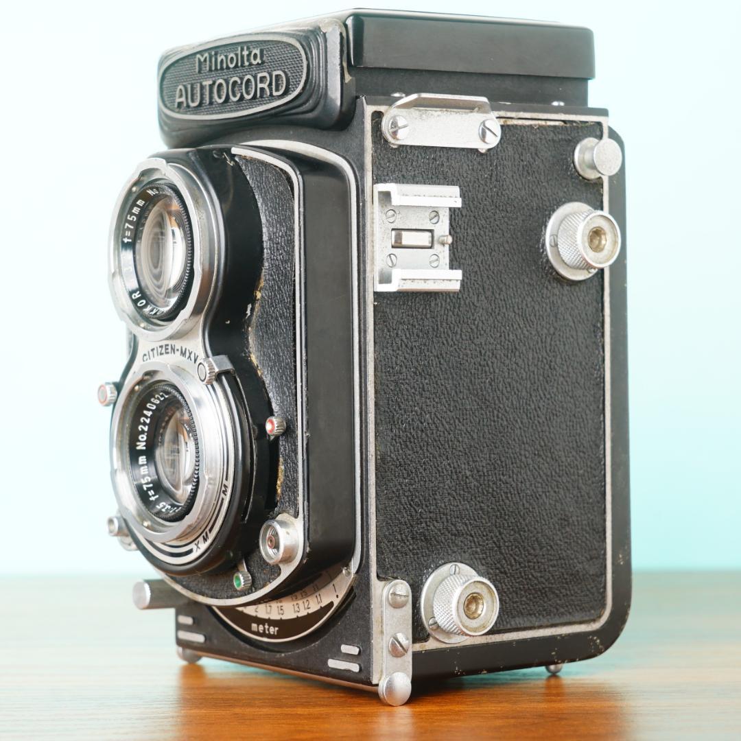 完動品◎ミノルタ AUTOCORD 二眼レフ フィルムカメラ #52