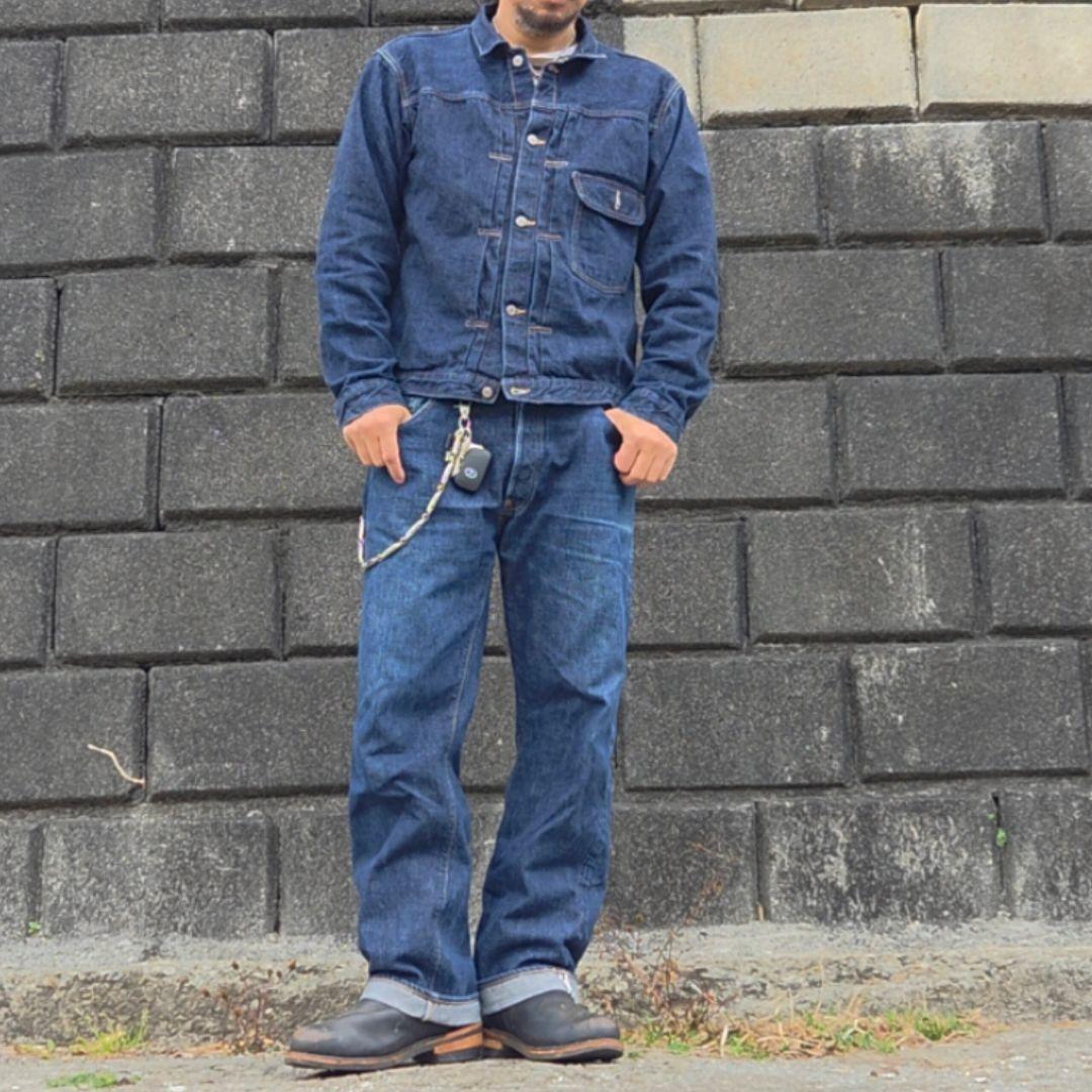 tcbジーンズ　20'sセットアップ上42下36インチ