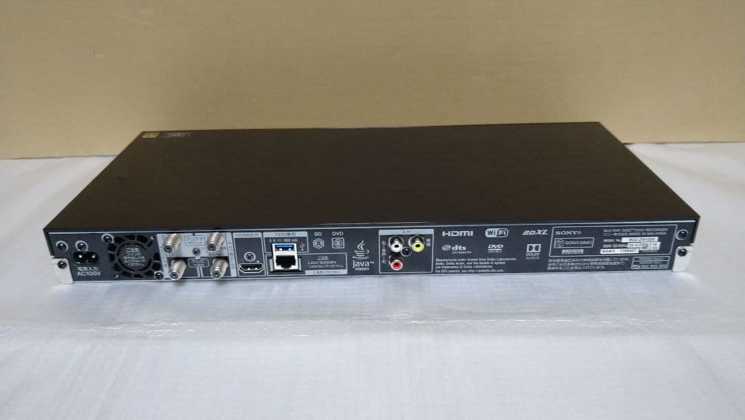 SONY ブルーレイレコーダー　BDZ-ZW1500 1TB