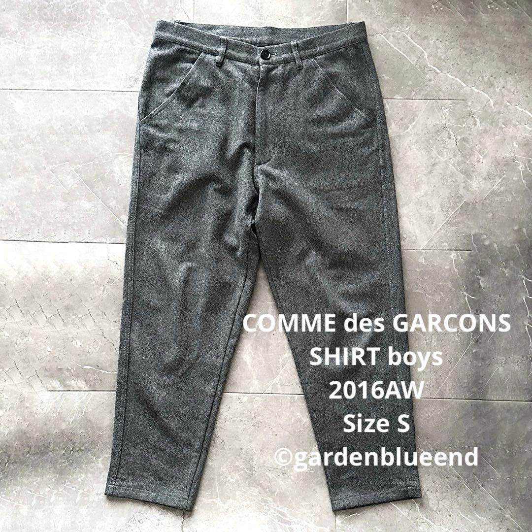 COMME des GARCONS SHIRT boys ウールパンツ サイズS