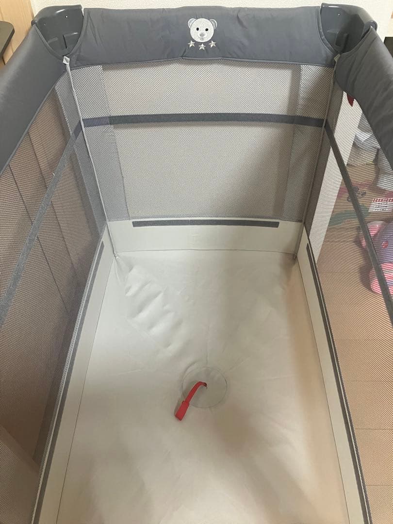 S*S様 ココネルエアーAB アップリカ　ベビーベッド　グレーベアー（マット・シ