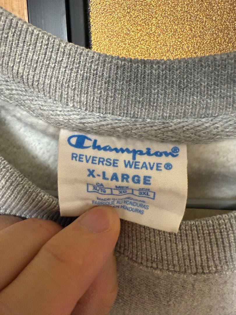 【レア】Champion リバースウィーブ スウェット XL