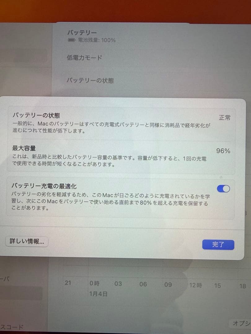 MacBook Air M1チップ　ゴールド　8GBメモリ　256GB SSD
