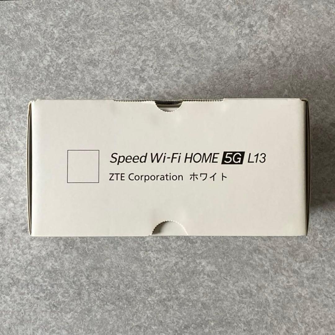 中古 Speed Wi-Fi  5G L13 ZTR02