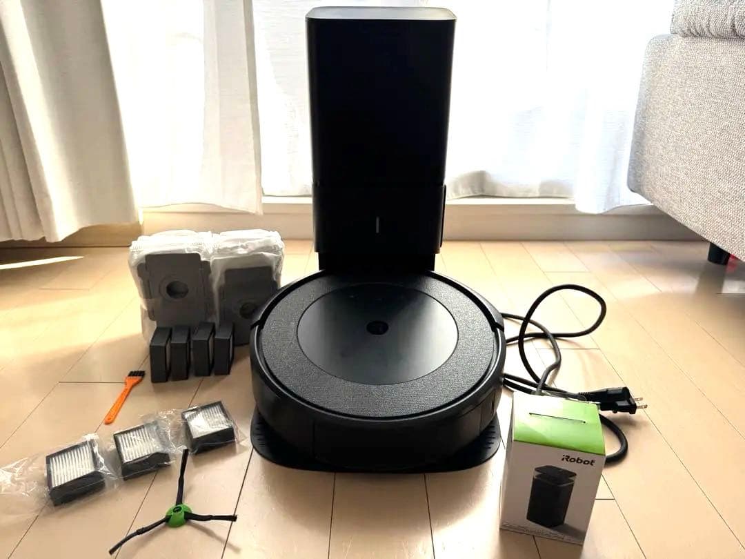 【動作確認・初期化済】ルンバ i3+、デュアルバーチャルウォール、消耗品