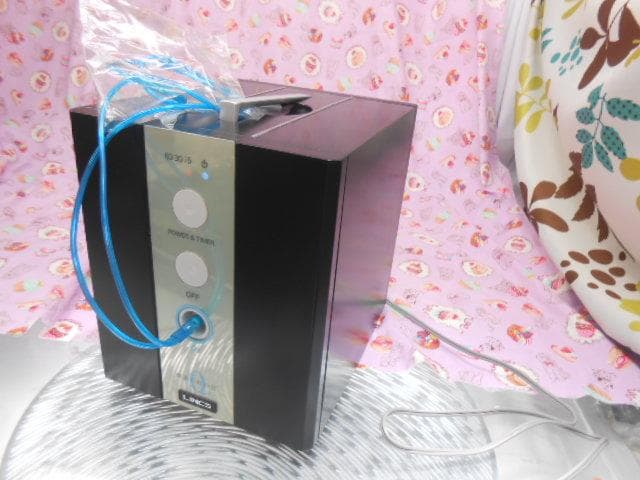 中古現品(送料無料)19.800円　酸素吸入器　リラックス