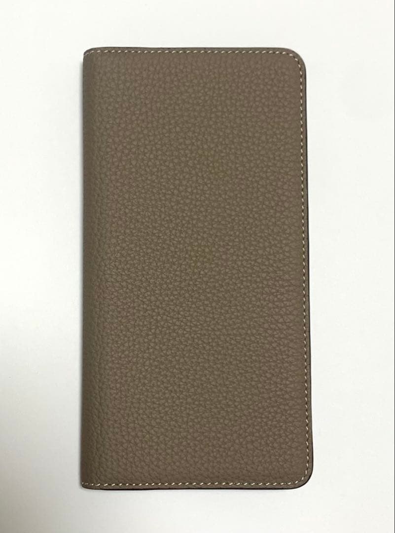 ボナベンチュラ iPhone XS Max 手帳型ケース エトゥープ 新品未使用