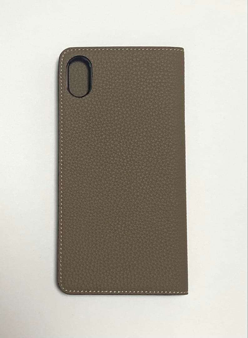 ボナベンチュラ iPhone XS Max 手帳型ケース エトゥープ 新品未使用