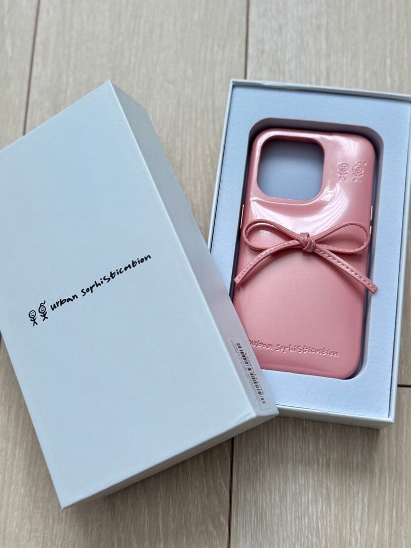 Urban Sophistication ピンク iPhone用ケース