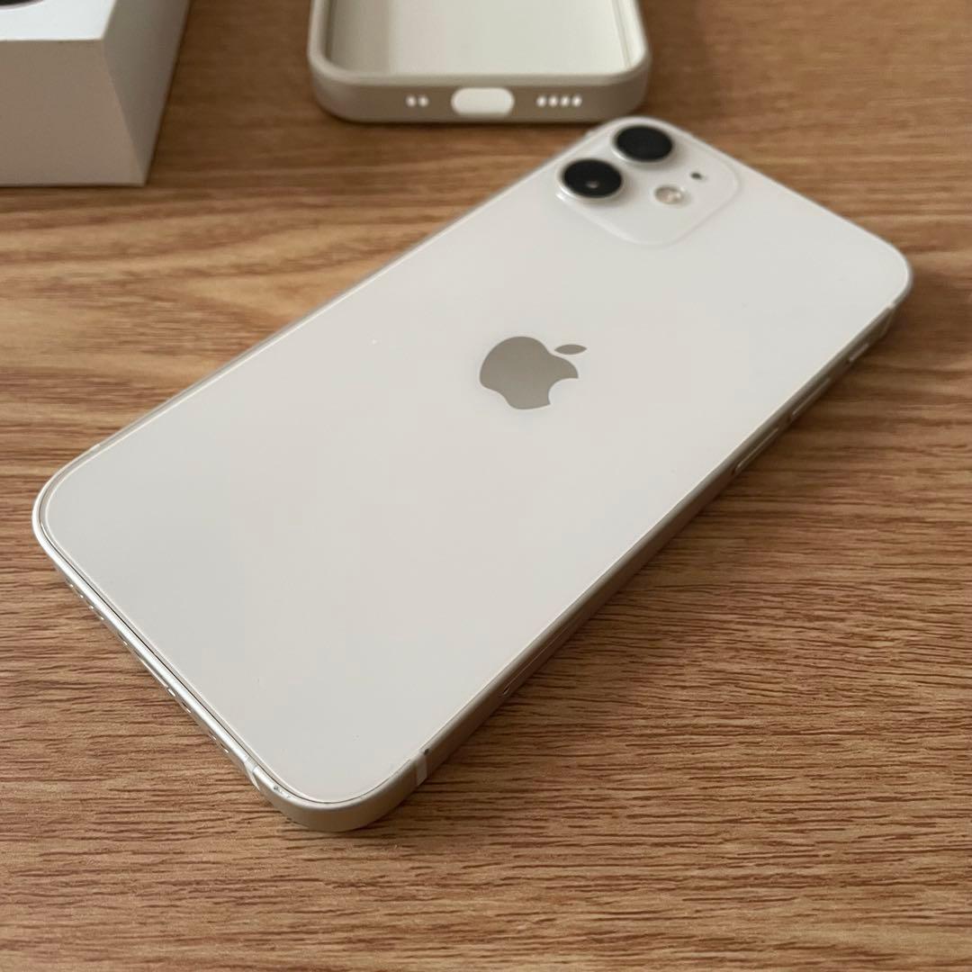 iPhone12mini 本体 64GB スターライト ☆付属品・箱・おまけ付き