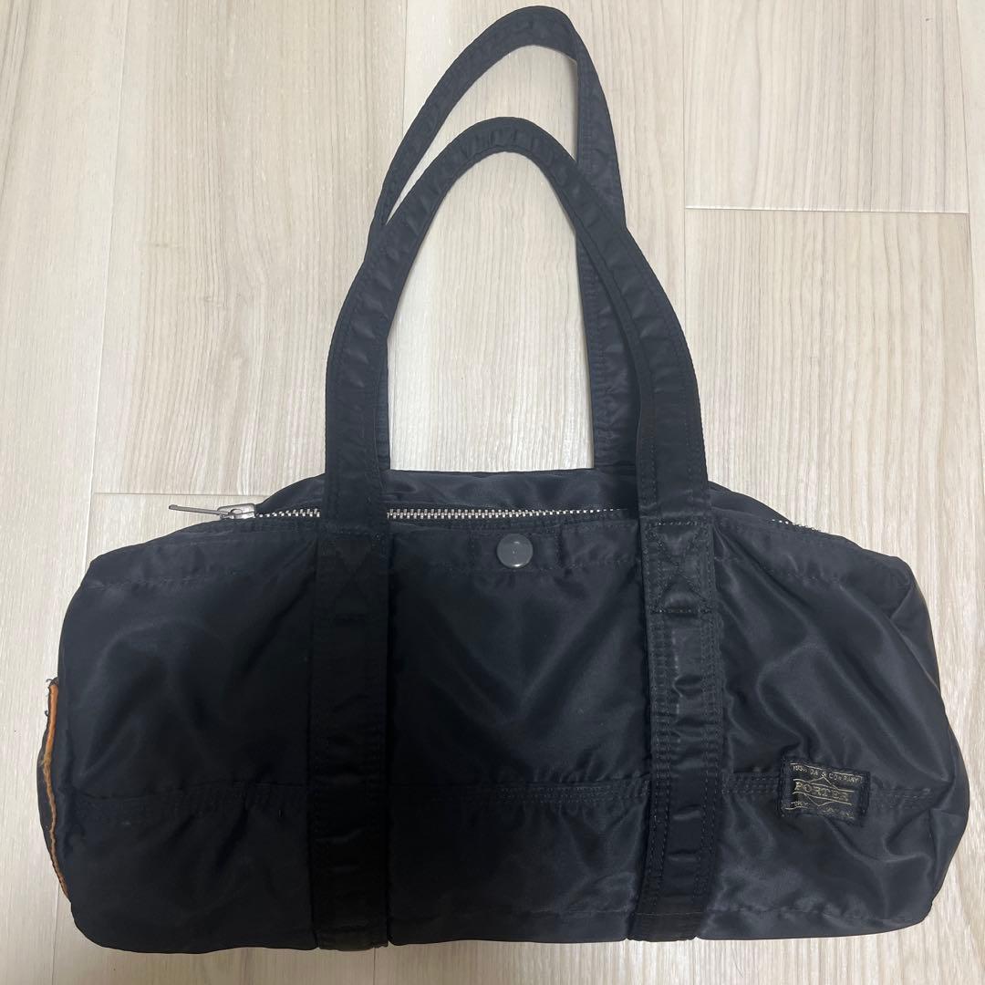 ポーター タンカー ダッフル ミニボストン ブラック ナイロン