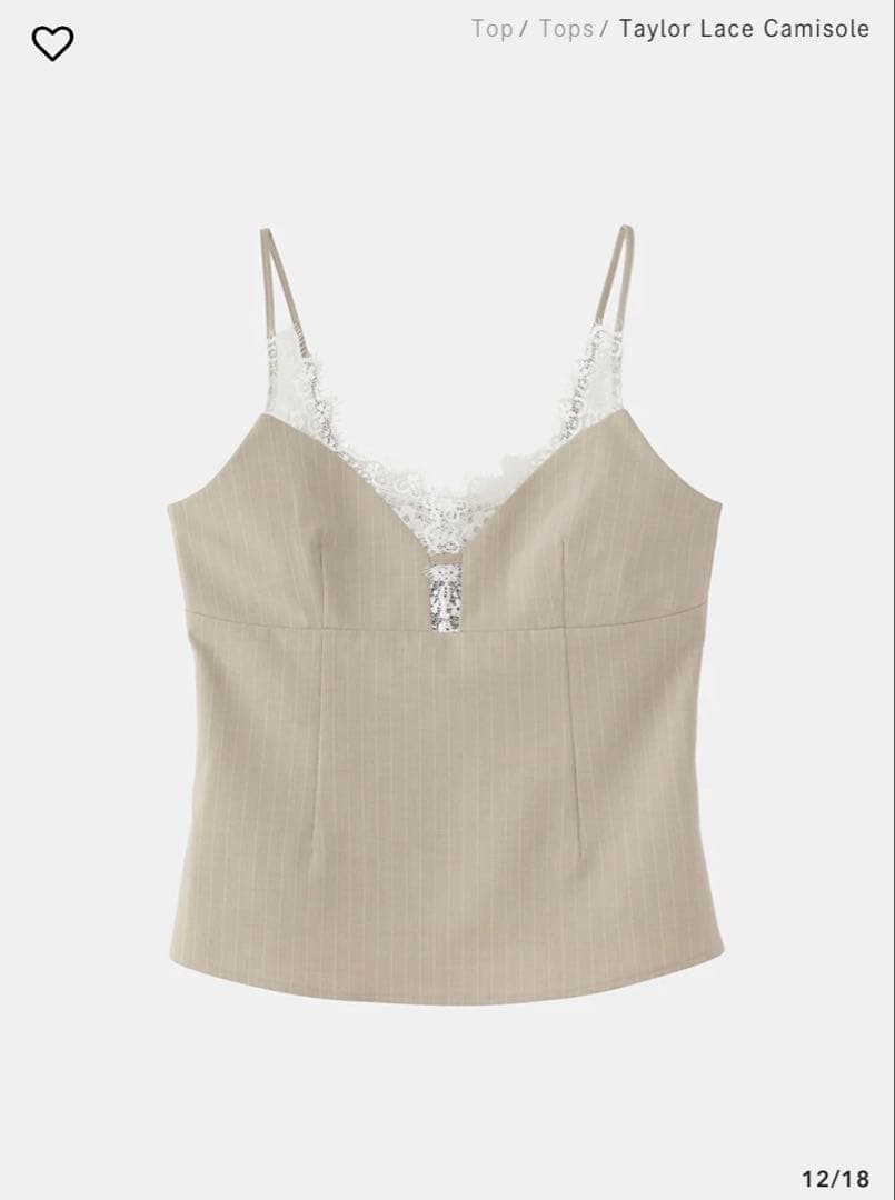 トップス Gajess Taylor Lace Camisole