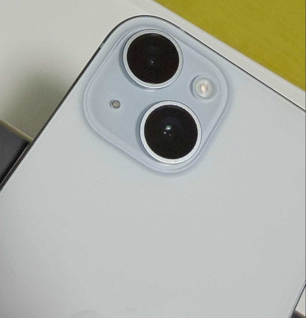 アイセア iPhone 15 ブルー 128G