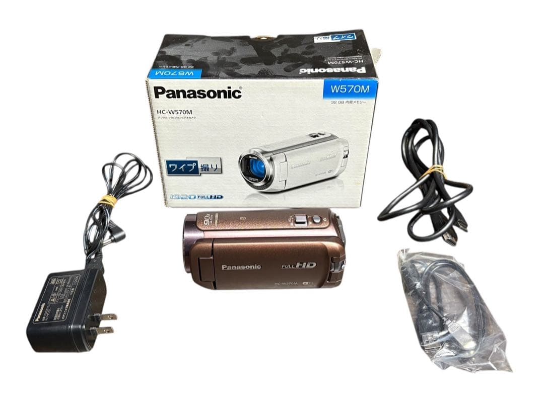 美品　Panasonic HC-W570M デジタルハイビジョンビデオカメラ