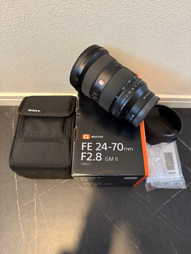 【美品】SONY FE 24-70mm F2.8 GM II レンズ