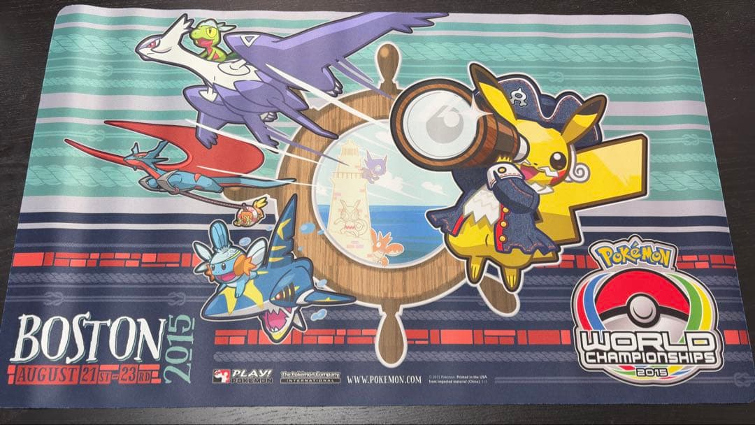 ポケモンワールドチャンピオンシップ　wcs2015 ボストン プレイマット