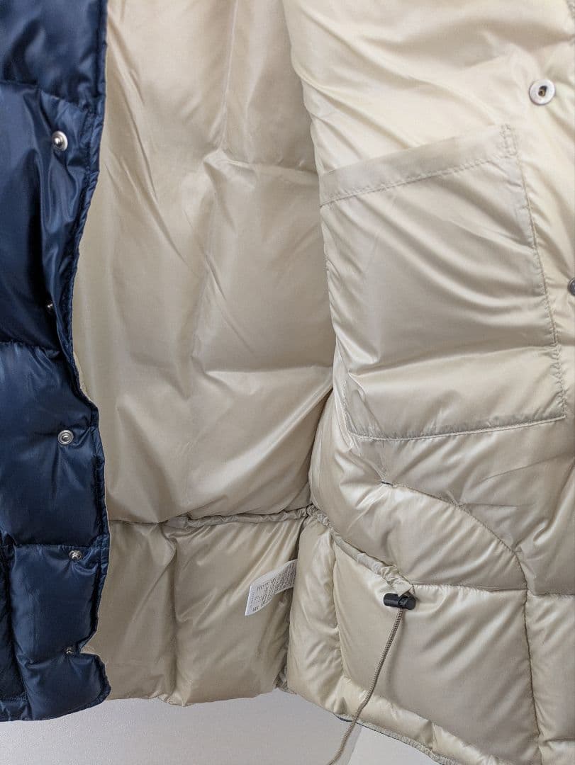 SIERRA DESIGNS ビームス+ ネイビー ダウンベスト