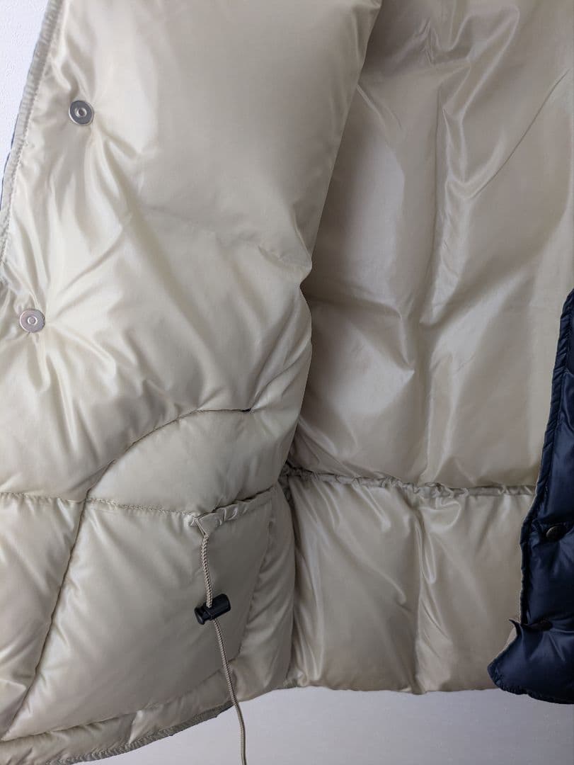 SIERRA DESIGNS ビームス+ ネイビー ダウンベスト