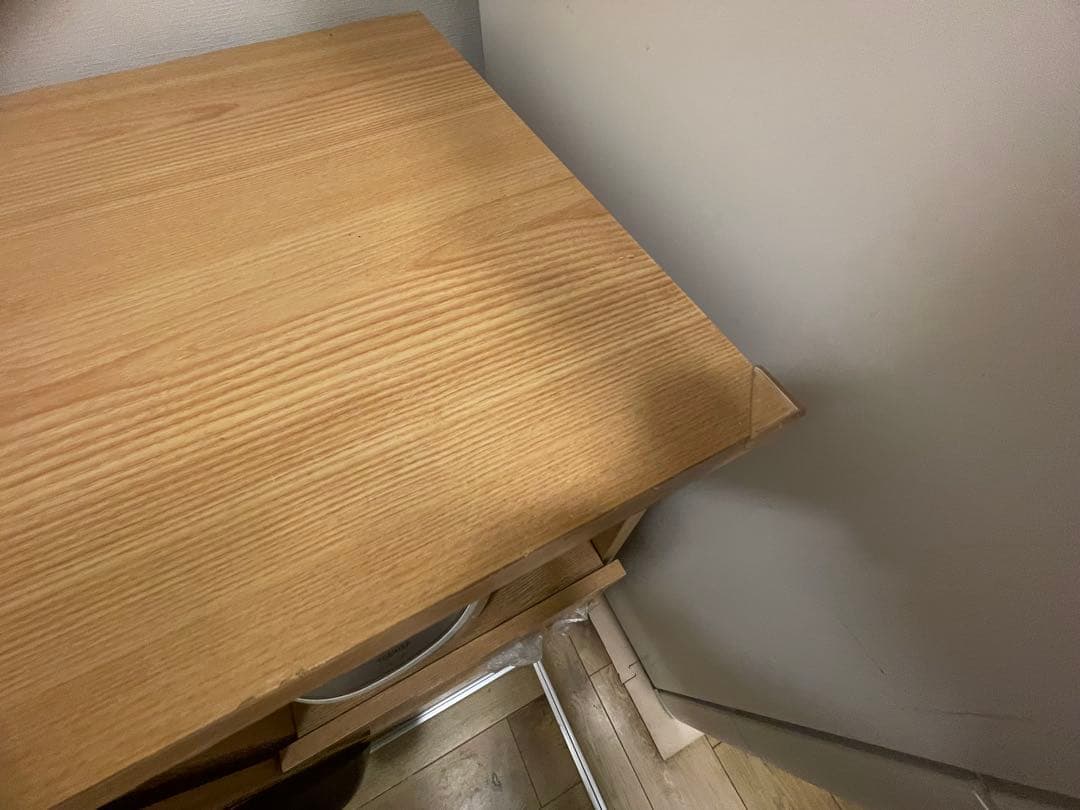 24時間限定価額‼️ナチュラルウッド調 キッチン収納 食器棚　レンジボート