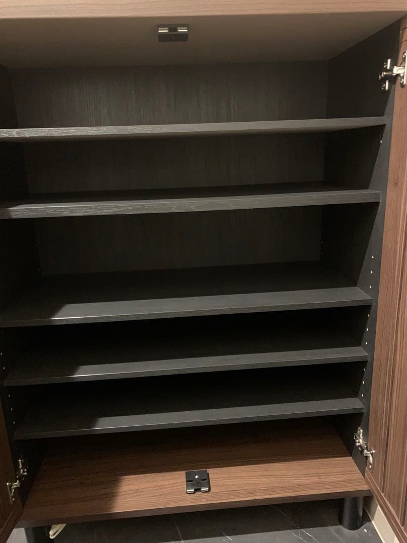 白井産業　靴箱　シューズボックス　横幅75cm