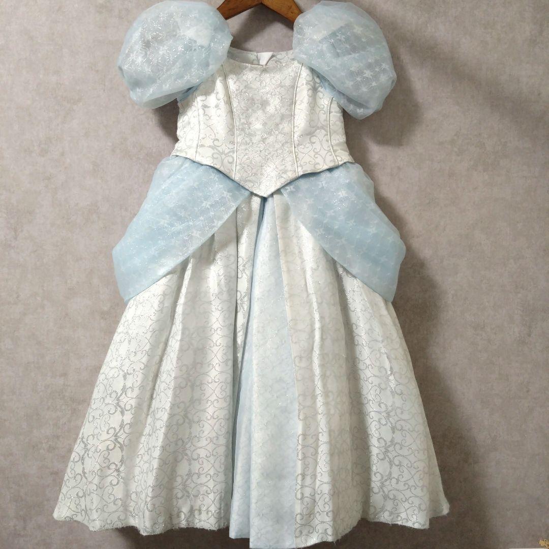 プレミアムシンデレラドレス　110サイズ　 ビビディバビディブティック（小物付）