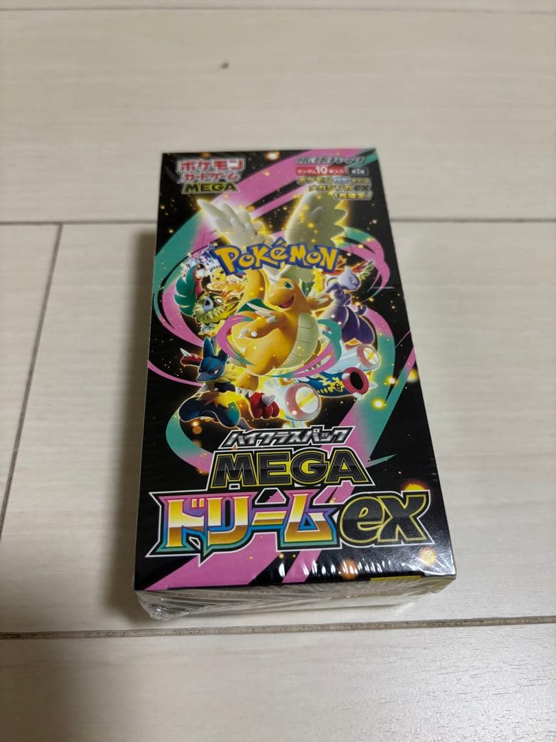 ポケモンカードゲーム MEGAドリームex 1ボックス シュリンク付き