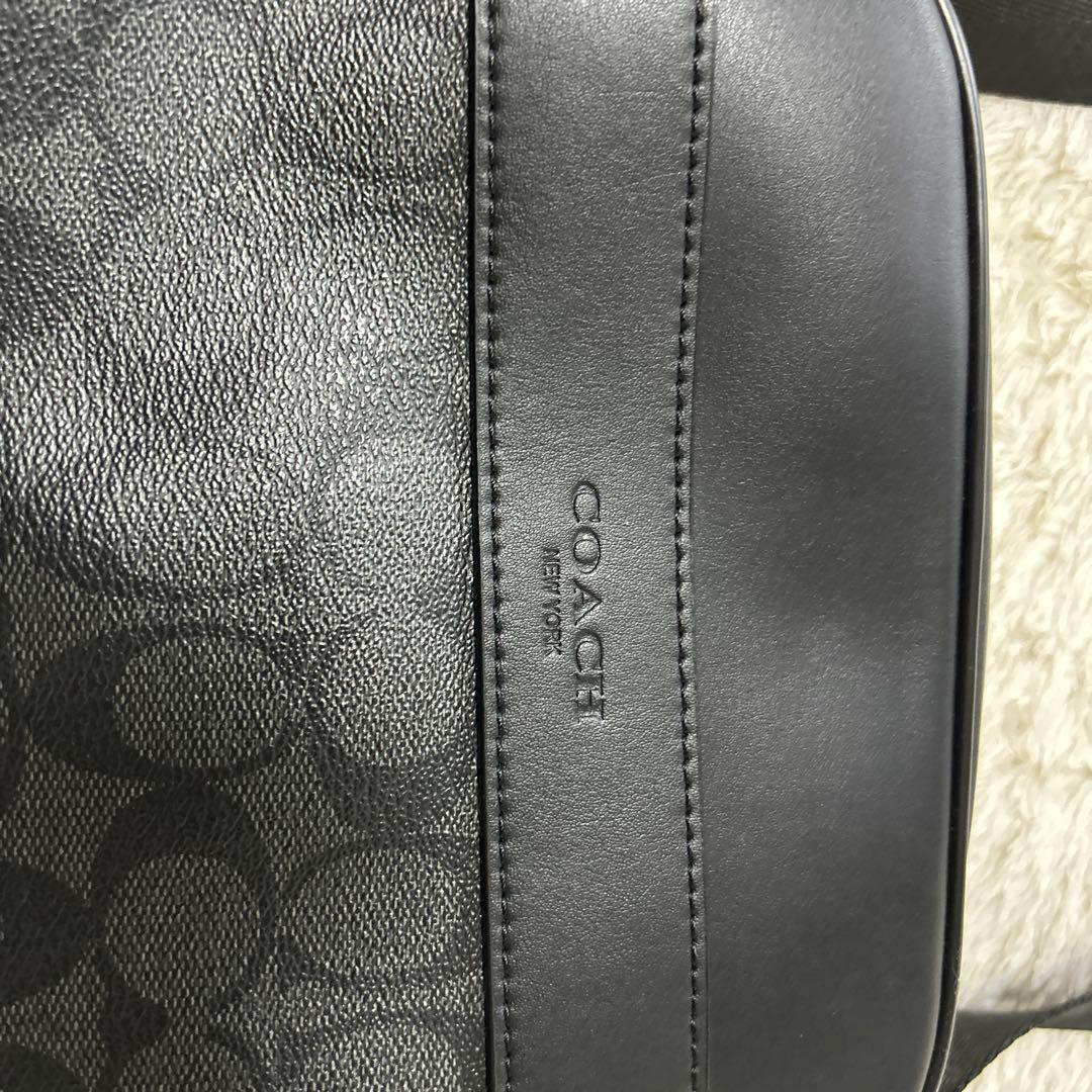 ぴかちゅうさん専用です！★超美品★COACH ブラック ショルダーバッグ