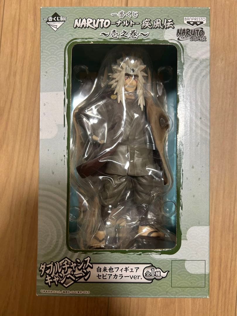 希少)100台限定　NARUTO 自来也 フィギュア　1番くじ　ダブルチャンス