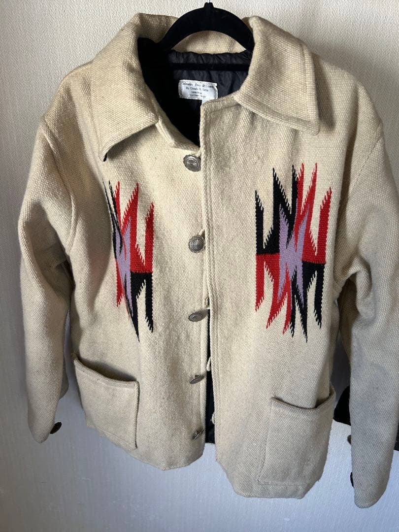 ヴィンテージ　Ursulo V. Ortiz チマヨブランケットジャケット