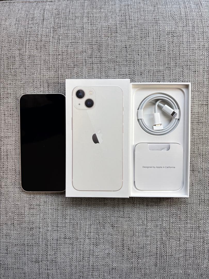 iPhone 13 スターライト 128GB 美品